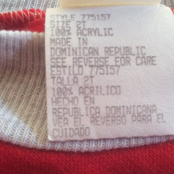 Vintage Disney Pooh Winnie the Pooh & Piglet Evergreen Tree Sweatshirt Size 2T - Picture 4 of 6